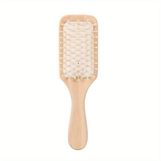 Bamboo Massage Comb Hairbrush for Women's Hair Care