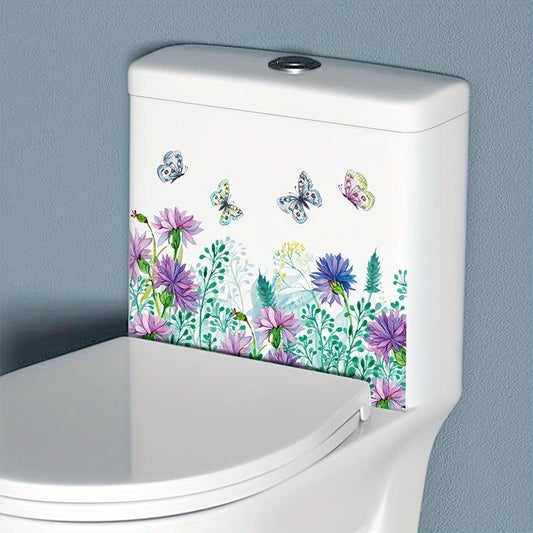 Toilet Decals Bathroom Decals Self adhesive Wall Stickers Toilet Lid Decal