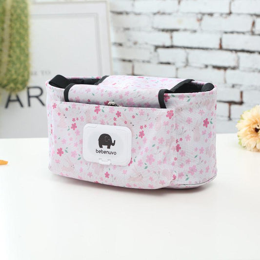 Cartoon Baby Hanging Bag Stroller Storage Mommy Bag