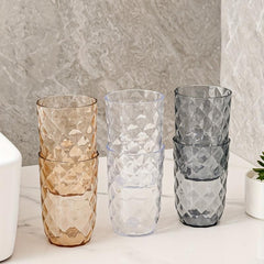 2pcs Transparent Toothbrush Cup for Home and Bathroom