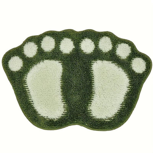 Soft Microfiber Bath Mat with Non Slip Backing - Machine Washable