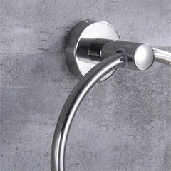 Stainless Steel Towel Ring for Bathroom Wall