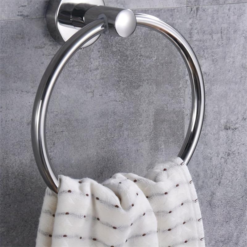 Stainless Steel Towel Ring for Bathroom Wall