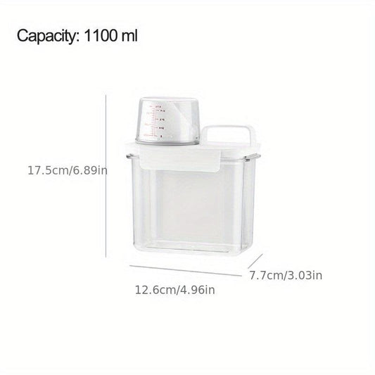 Laundry Detergent Powder Storage Box Large Capacity Dispenser Sealed