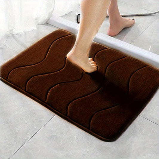 Memory Foam Bath Rug Absorbent Anti Slip Mat Soft Comfortable Floor Rug Mat