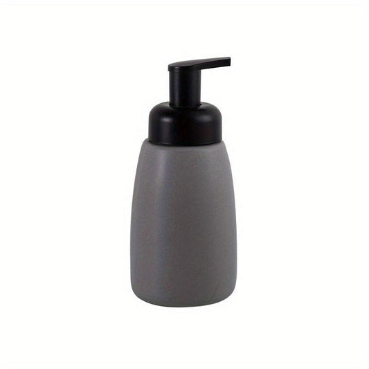 Ceramic Foaming Hand Soap Dispenser Bathroom Lotion Bottle With Pump