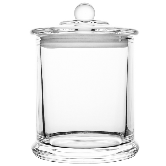 Bathroom Storage Jars Set with Lids - Apothecary Can