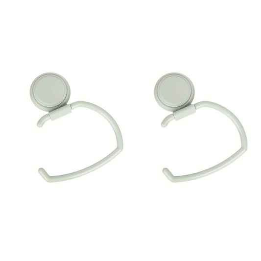 4pcs Multifunctional Towel Ring Bathroom Wall Mounted Towel Holder