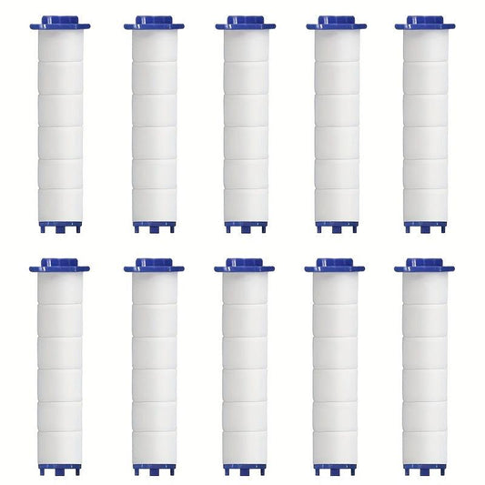10pcs Shower Filter For Handheld Shower Head - Set Of 10 Replacement Filters