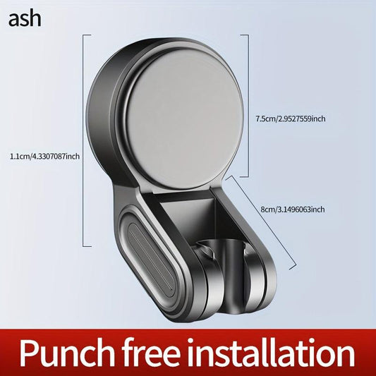 1pc Punch Shower Bracket Base Adjustment Fixed Seat Bathroom Accessories