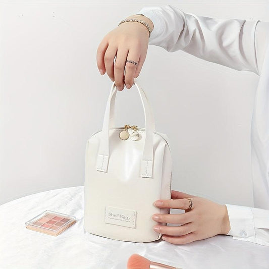 Waterproof Makeup Bag with Zipper Handle Large Capacity Wash Bag
