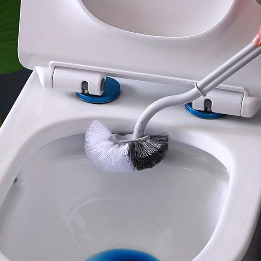 Long Handled Toilet Cleaning Brush with Holder