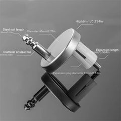 2PCS Toilet Seat Cover Fixing Bolts Expansion Screws Universal Accessories