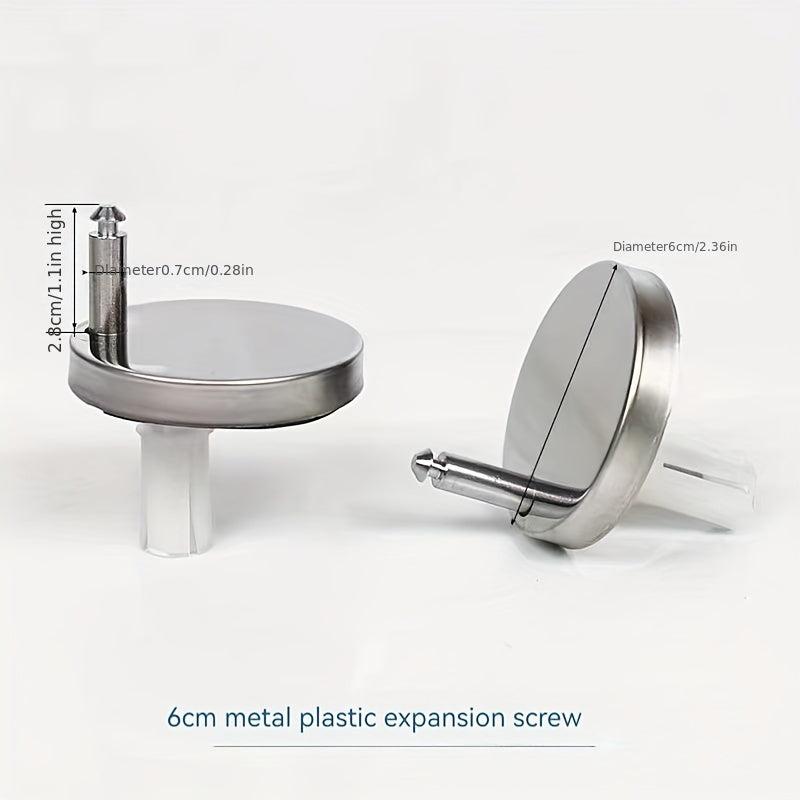 2PCS Toilet Seat Cover Fixing Bolts Expansion Screws Universal Accessories