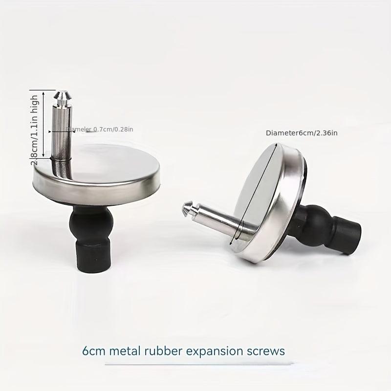 2PCS Toilet Seat Cover Fixing Bolts Expansion Screws Universal Accessories