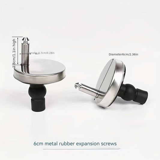 2PCS Toilet Seat Cover Fixing Bolts Expansion Screws Universal Accessories