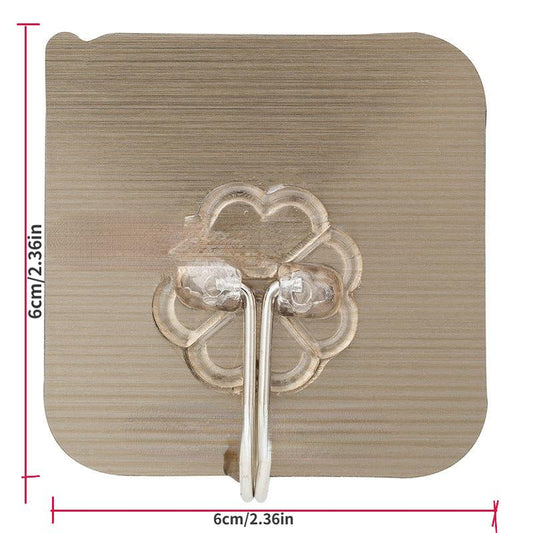 Self Adhesive Wall Hook Towel Rack Bathroom Organizer