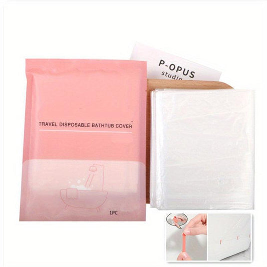Disposable Bathtub Cover Liner Large Bathtub Liner Plastic Bathtub Cover