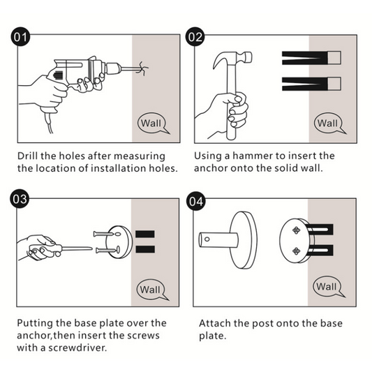 Wall Hook Towel Robe Holder Heavy Duty Wall Mount Closet Door Ba