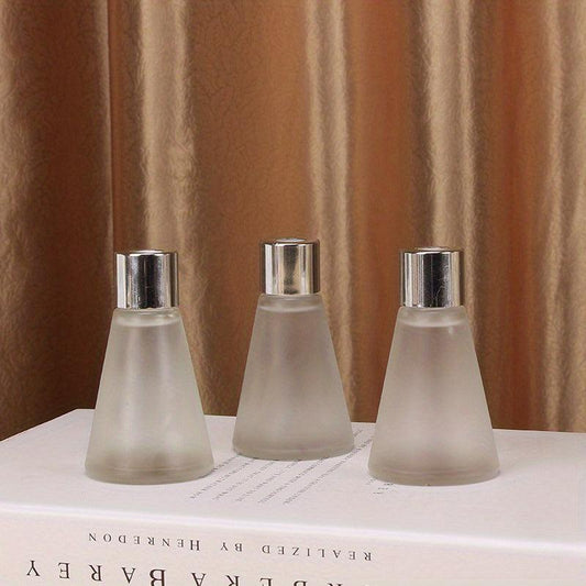 Empty Glass Diffuser Bottle Aromatherapy Perfume Essential Fragrance Decorative