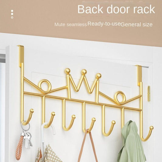 Crown Over Door Hook 7 Hook Over Door Hanger Bathroom Accessories