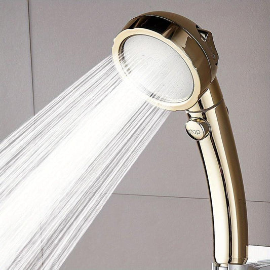 Adjustable High Pressure Shower Head 3 Modes Handheld Spray ON OFF Switch