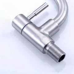 SUS304 Stainless Steel Faucet Embedded Single Cold Sink Faucet