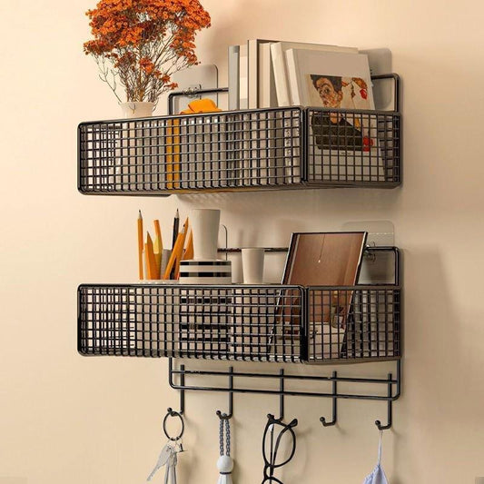 Shower Caddy Shelf Organizer Wall Mounted Metal Bathroom Hanging