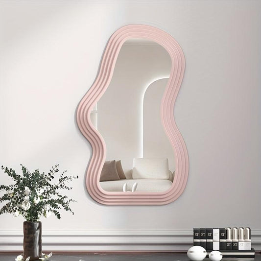 Cloud Shaped Mirror Wall Hanging Irregular Makeup Mirror