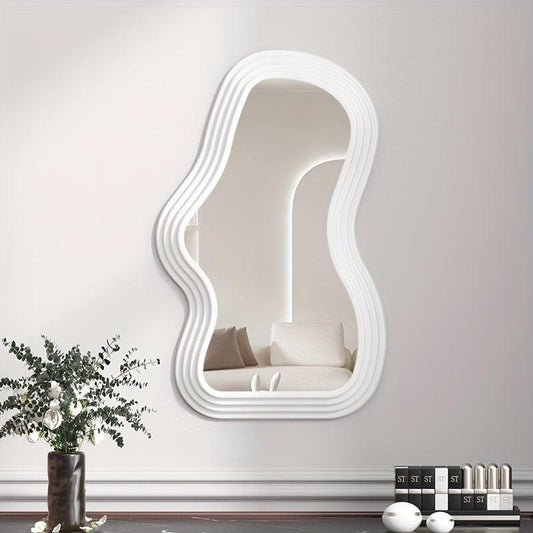 Cloud Shaped Mirror Wall Hanging Irregular Makeup Mirror