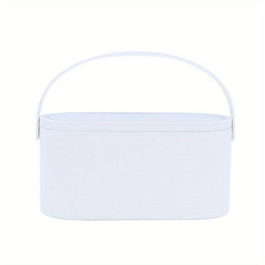 LED Light Storage Box Vanity Mirror Makeup Organizer