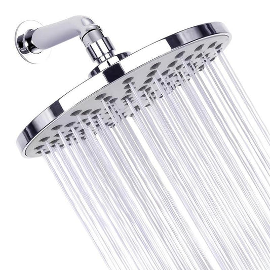 8 Inch Removable Shower Head Top Spray Electroplating Sprinkler