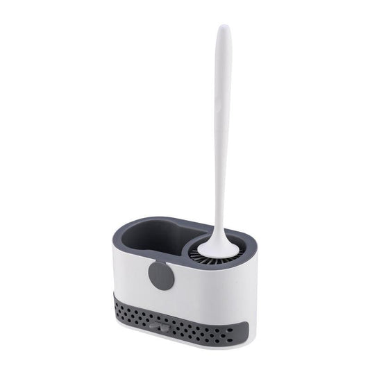 Wall Mounted Toilet Brush Household Bathroom Cleaning Set