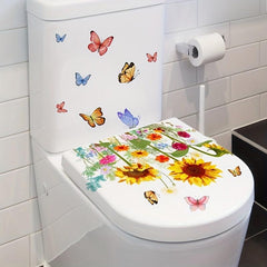 Sunflower Butterfly Wall Sticker Home Decor