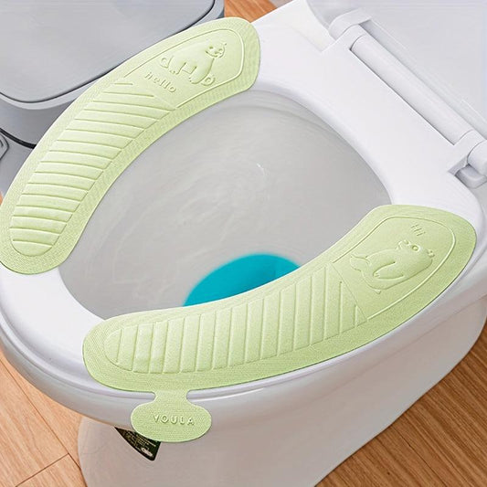 Waterproof Toilet Seat Covers Non Slip Soft Toilet Cover