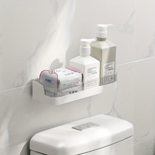 Wall Mounted Bathroom Storage Rack for Shampoo Shower Cosmetics