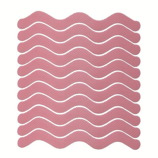 12pcs Anti slip S Shower Stickers Bathroom Safety Strip
