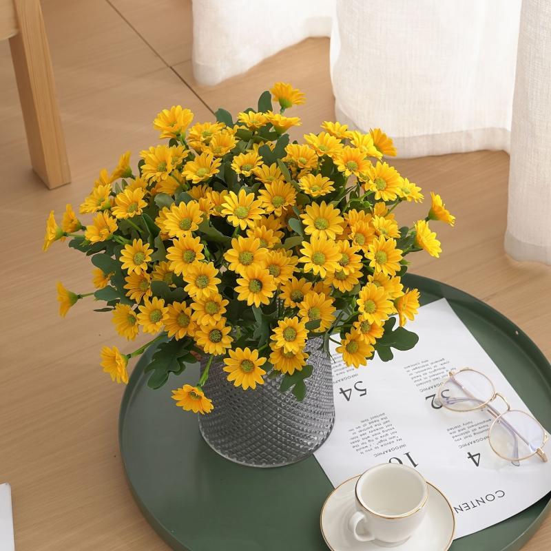Sunflowers and Daisies Bouquets for Wedding Decor