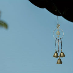 Witch Bells Magic Pagan Wall Home Room Decorative Witches Runes Altar Supplies