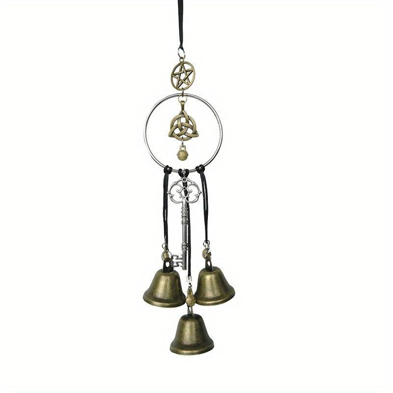 Witch Bells Magic Pagan Wall Home Room Decorative Witches Runes Altar Supplies
