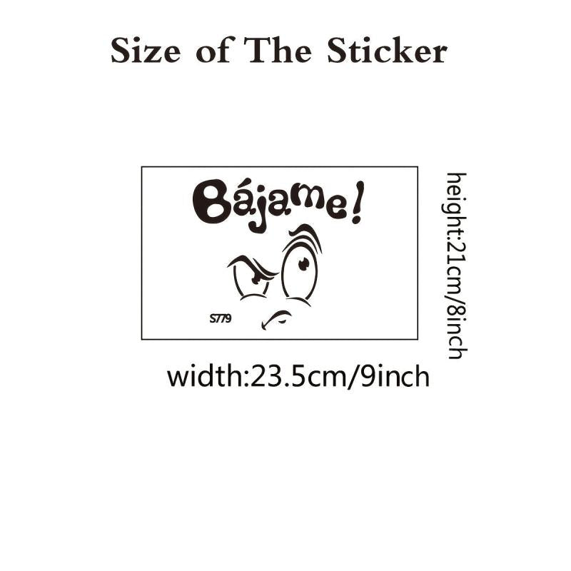 Funny Toilet Sticker Waterproof Vinyl 3D Wall Decal