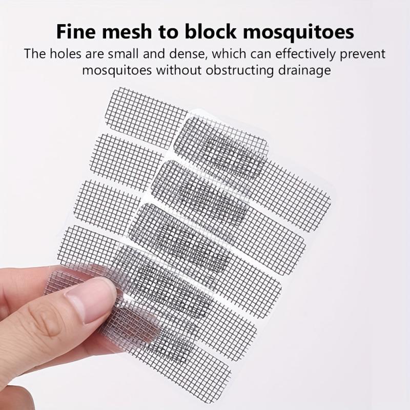 5pcs Indoor Insect Fly Mosquito Net Window Screen Repair Patch Adhesive Kit
