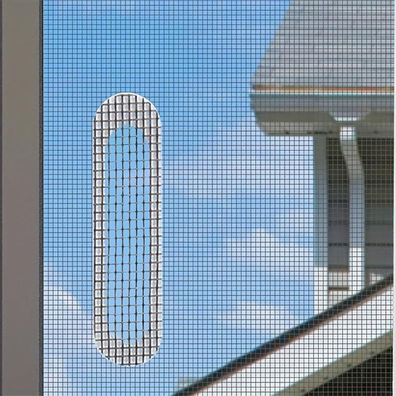 5pcs Indoor Insect Fly Mosquito Net Window Screen Repair Patch Adhesive Kit