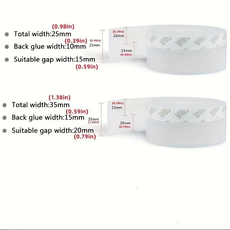 Silicone Roll Door Draft Stoppers Self Adhesive Weatherstrip