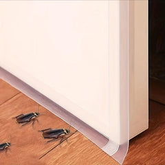 Silicone Roll Door Draft Stoppers Self Adhesive Weatherstrip