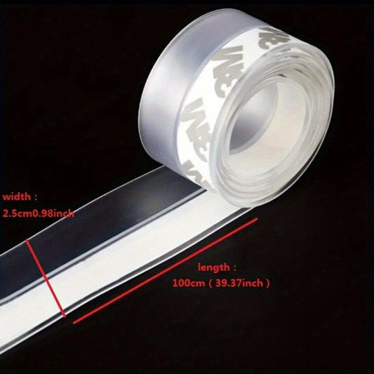 Silicone Roll Door Draft Stoppers Self Adhesive Weatherstrip
