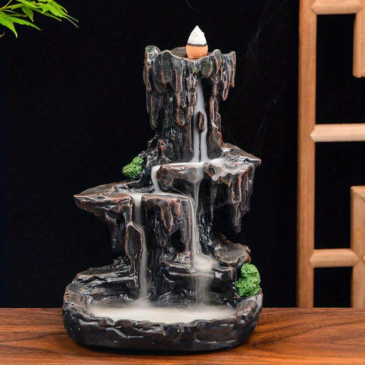 Resin Incense Burner Handicraft Ornaments Flow Incense Plate Holder
