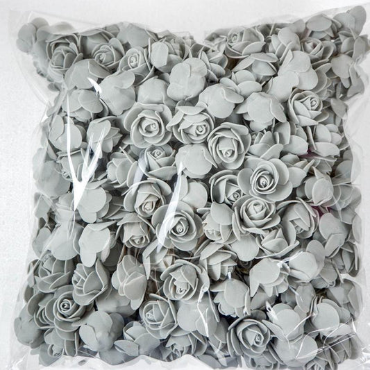 50 Foam Rose Flowers for Weddings Home Decor Scrapbooking