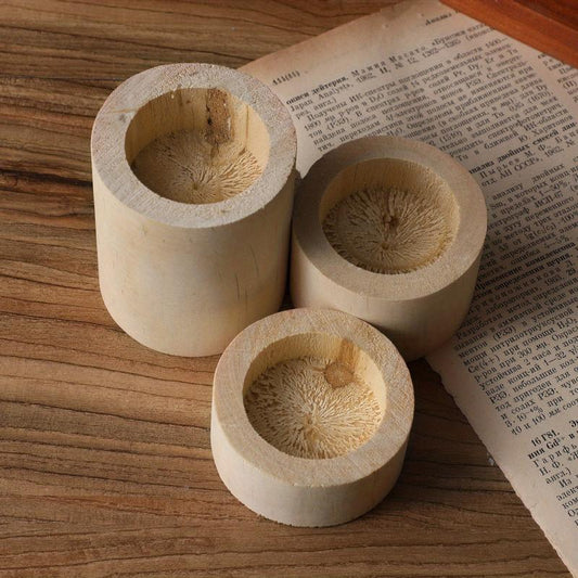 Wooden Candle Holder & Incense Burner for Home Decor & Aromatherapy