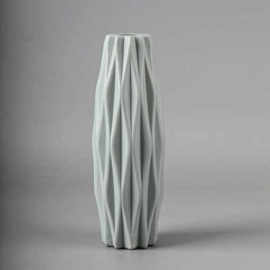 Nordic Plastic Vase Modern Style Flower Arrangement Decor